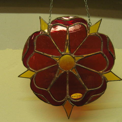Lippische Rose / Wappen, Tiffany Arbeit
